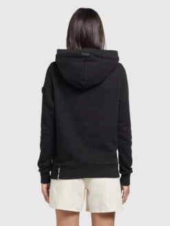 Khujo Hoodies Sweatshirt Karima Dames Zwart -Khujo Winkel 8c2f2d1837eab694ffb5f9819f190aad