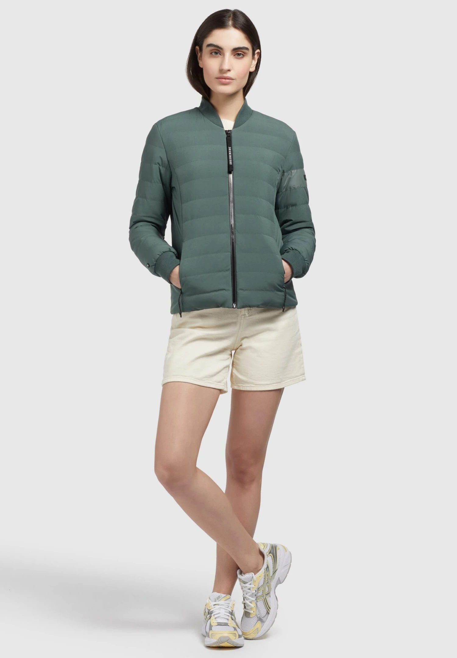 Khujo Maude Matt - Jas - Kupfergrün 2 Khujo Maude Matt - Jas - Kupfergrün - Afbeelding 2