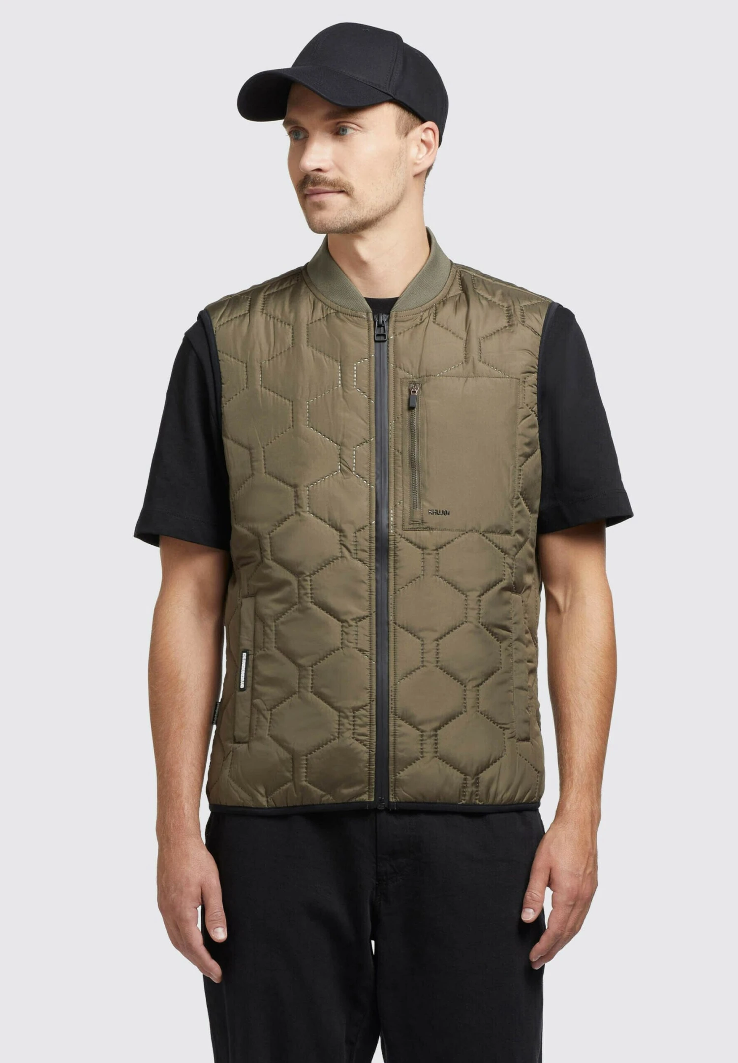 Khujo Liel - Bodywarmer - Olivgruen 1 Khujo Liel - Bodywarmer - Olivgruen