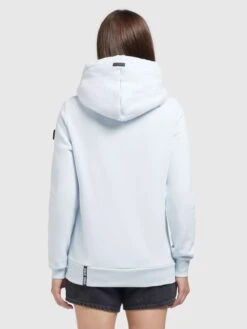 Khujo Hoodies Sweatshirt Karima Dames Lichtblauw -Khujo Winkel 8d3b8c6676c8475af0167f69a24b6219