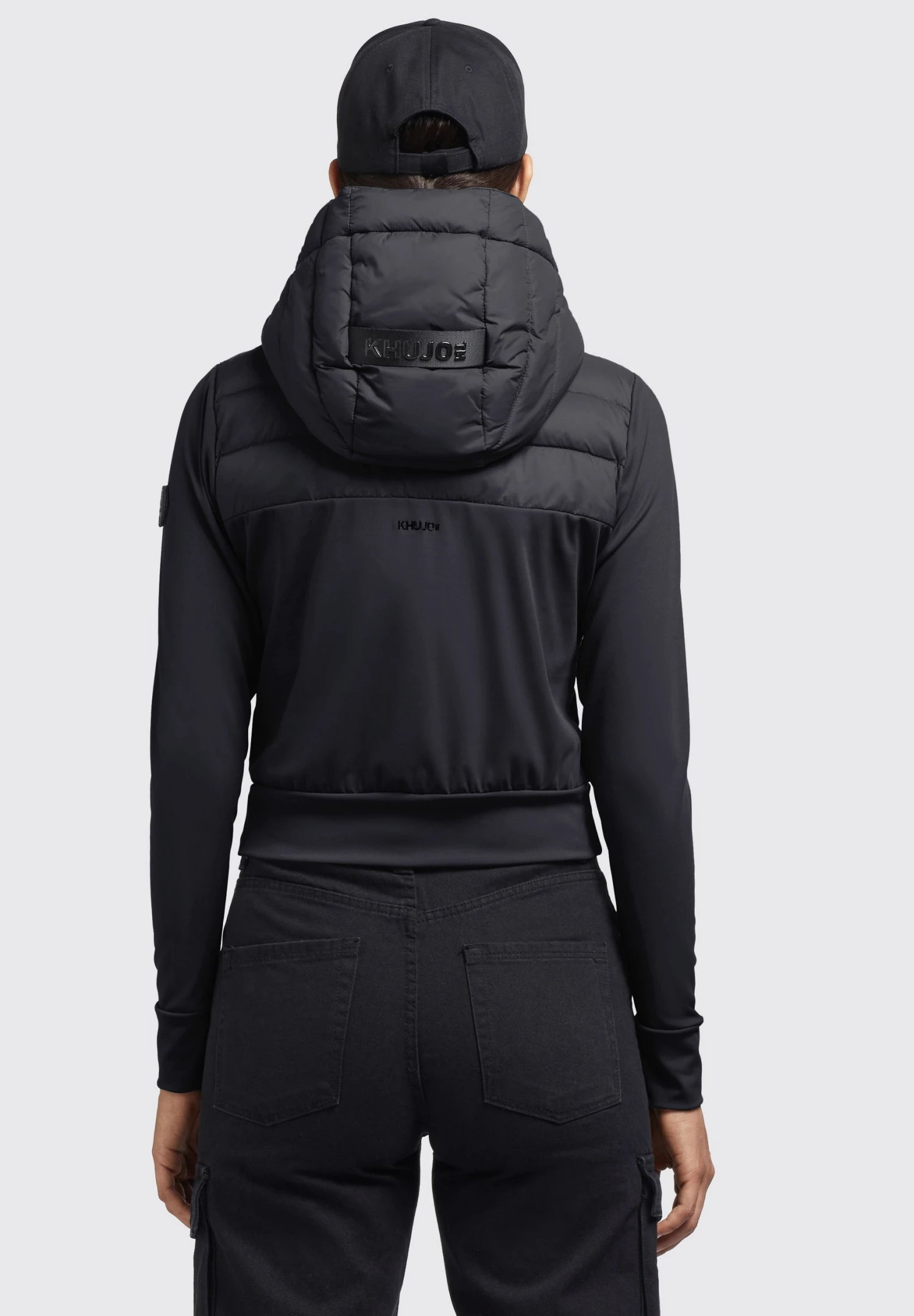 Khujo Dalis Matt - Jas - Schwarz 3 Khujo Dalis Matt - Jas - Schwarz - Afbeelding 3