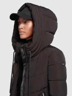 Khujo Wintermantels Wintermantel Ayleena Dames Zwart 14 Khujo Wintermantels Wintermantel Ayleena Dames Zwart -Khujo Winkel 8eeb525859603e5aef331184513747ba