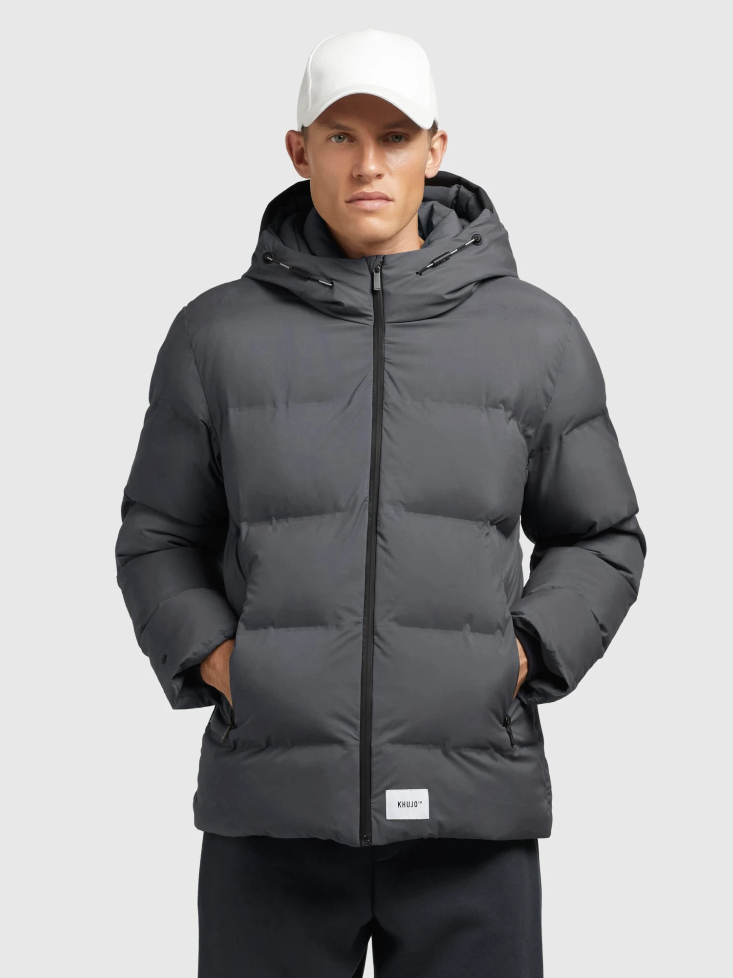 Khujo Winterjassen Winterjas Juff Heren Grafiet 2 Khujo Winterjassen Winterjas Juff Heren Grafiet - Afbeelding 2