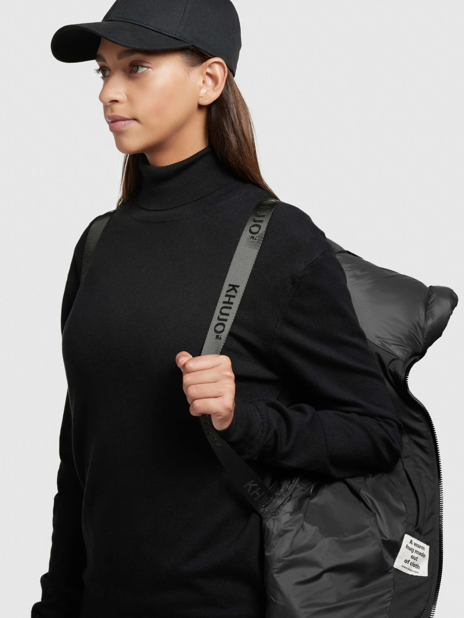 Khujo Wintermantels Wintermantel Aniva Dames Zwart 7 Khujo Wintermantels Wintermantel Aniva Dames Zwart - Afbeelding 7