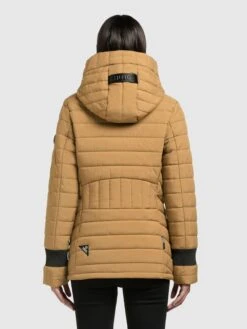 Khujo Winterjassen Winterjas Dames Camel -Khujo Winkel 908c5366126477f686228f83345e2b5e