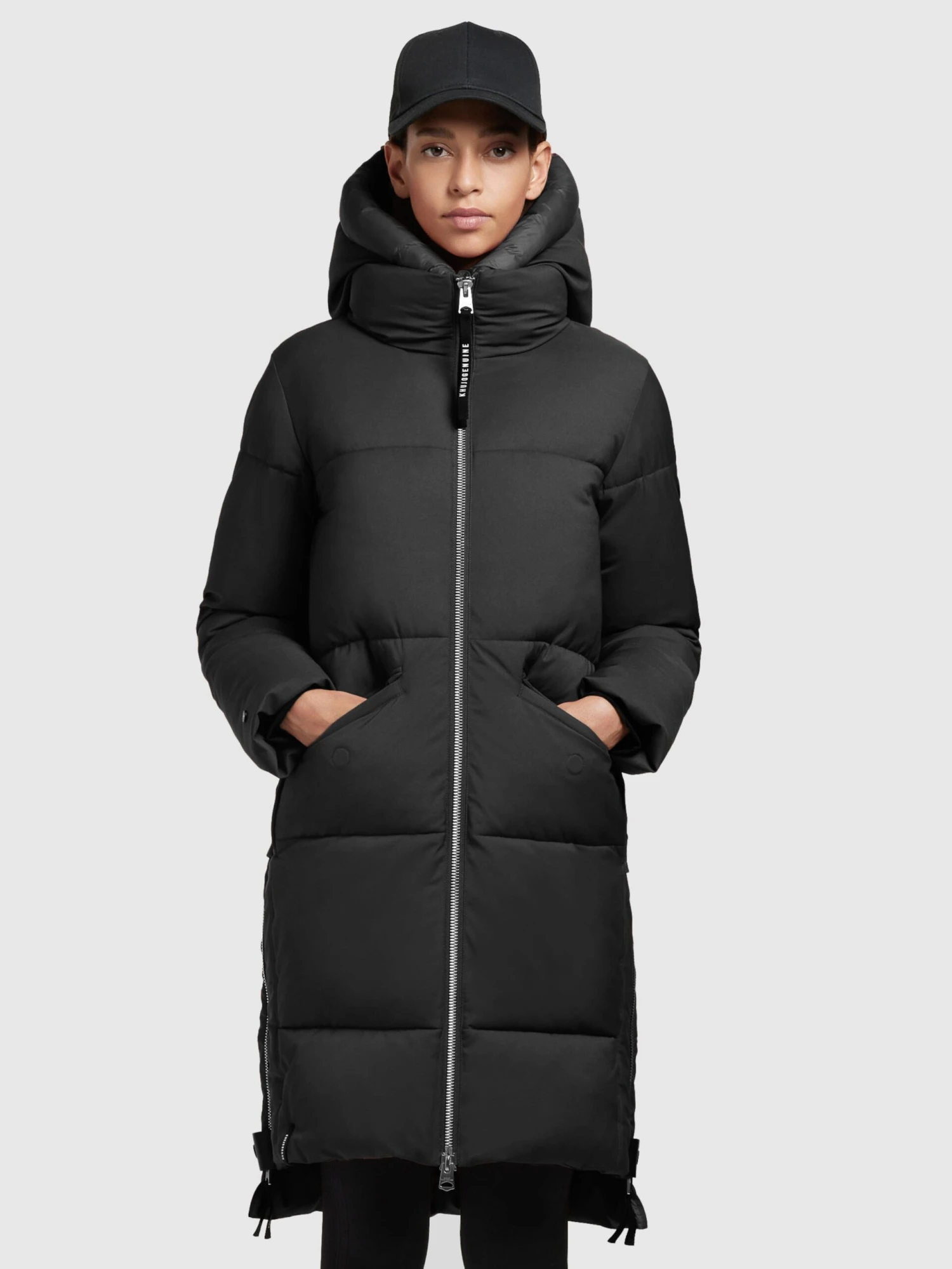 Khujo Wintermantels Wintermantel Aniva Dames Zwart 2 Khujo Wintermantels Wintermantel Aniva Dames Zwart - Afbeelding 2