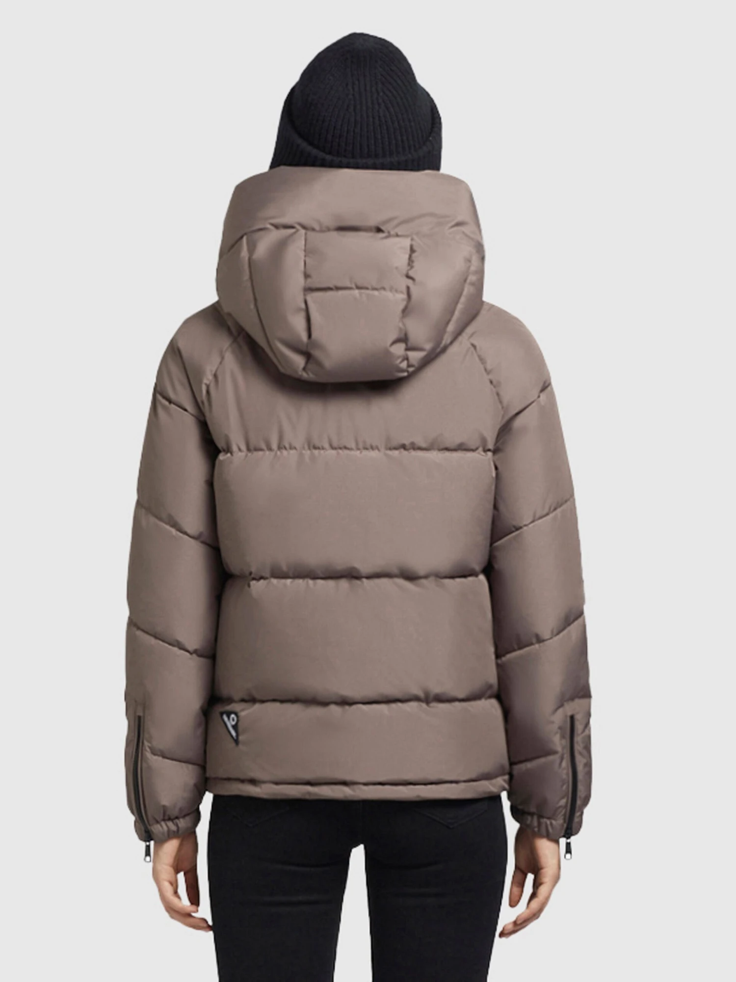 Khujo Winterjassen Winterjas Esila Dames Mokka 3 Khujo Winterjassen Winterjas Esila Dames Mokka - Afbeelding 3