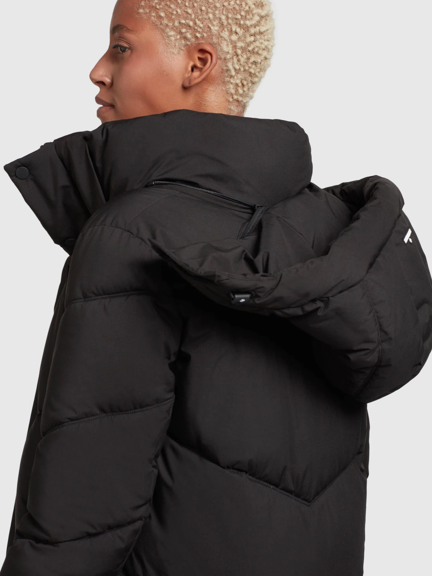 Khujo Wintermantels Wintermantel Torino2 Dames Zwart 8 Khujo Wintermantels Wintermantel Torino2 Dames Zwart - Afbeelding 8