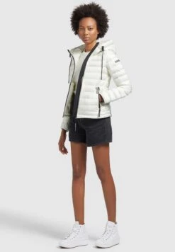 Khujo Lovina4 Shiny - Jas - Cremeweiß -Khujo Winkel 937066f709c644a9bda1cb1a932f8832