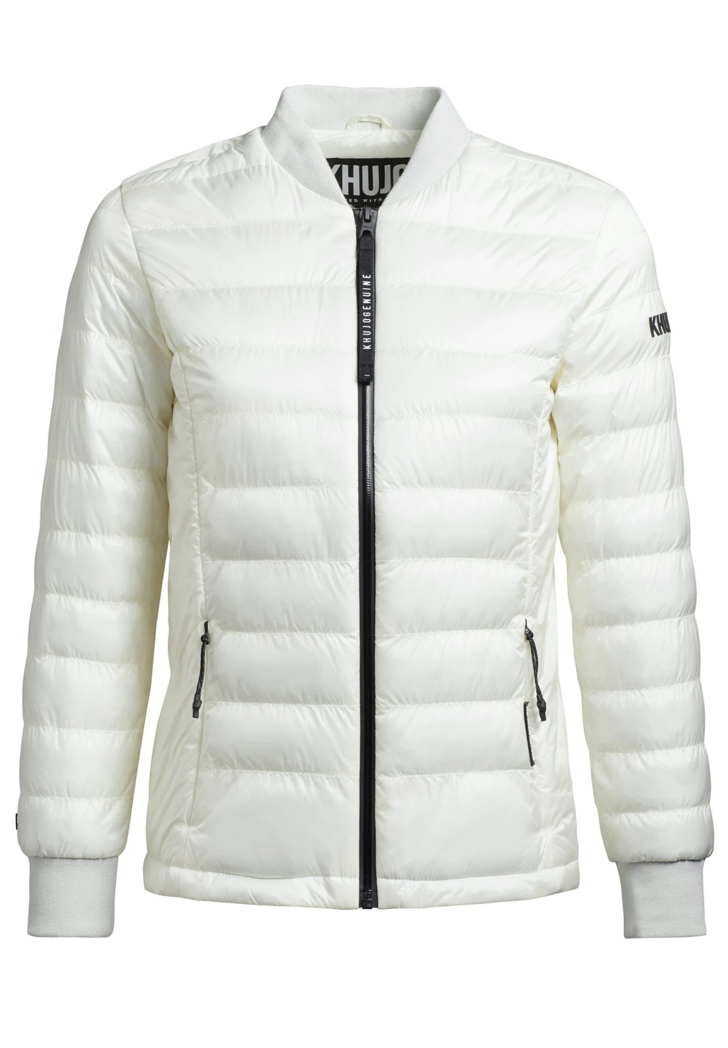 Khujo Maude Shiny - Bomberjacks - Cremeweiß 7 Khujo Maude Shiny - Bomberjacks - Cremeweiß - Afbeelding 7