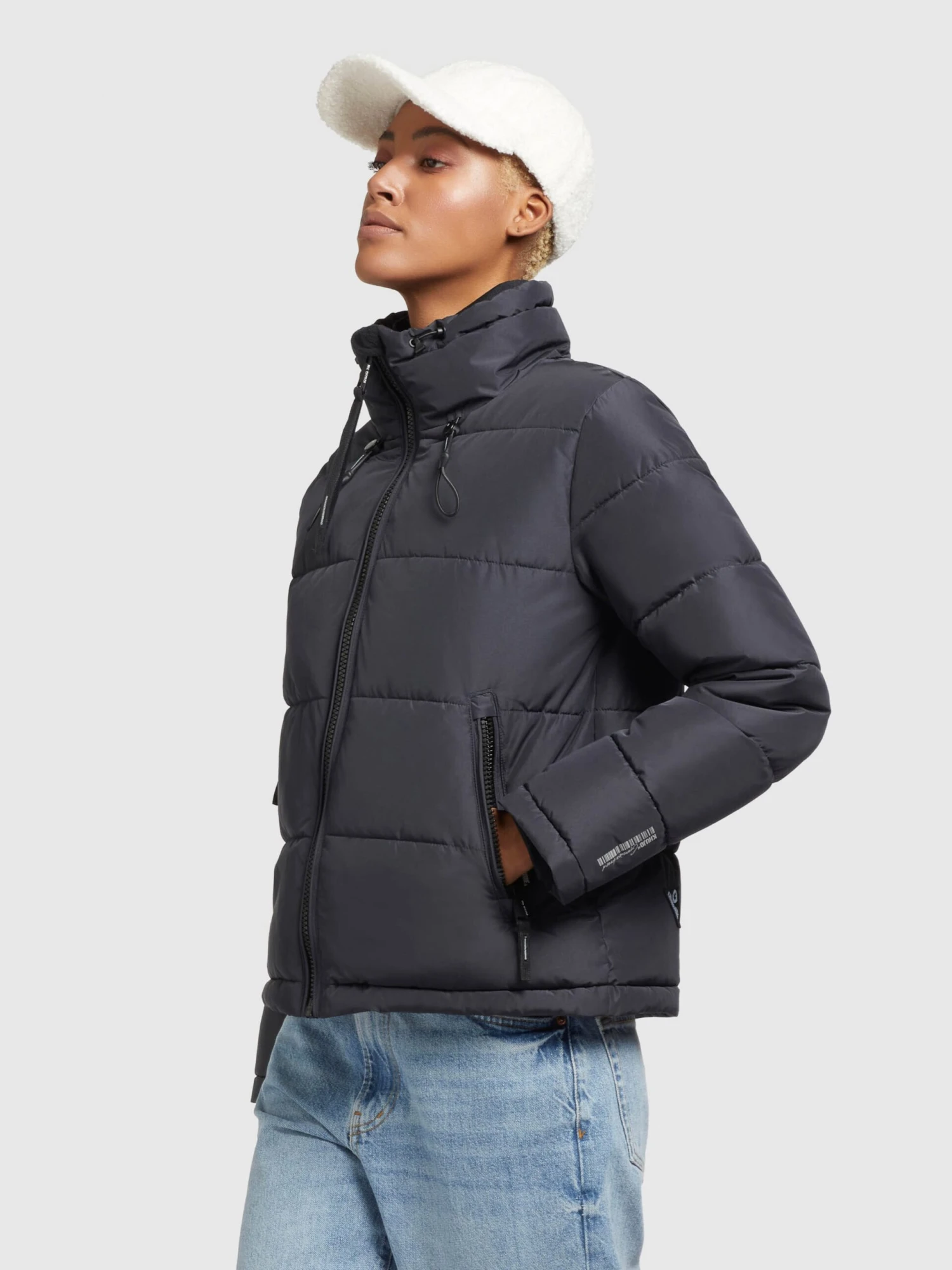 Khujo Winterjassen Winterjas Tuba 3 Dames Smoky Blue 5 Khujo Winterjassen Winterjas Tuba 3 Dames Smoky Blue - Afbeelding 5