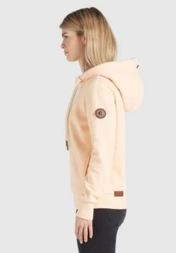 Khujo Hoodies Sweatshirt Tesia Dames Perzik -Khujo Winkel 9580163af05951f89f20c7222dd936be