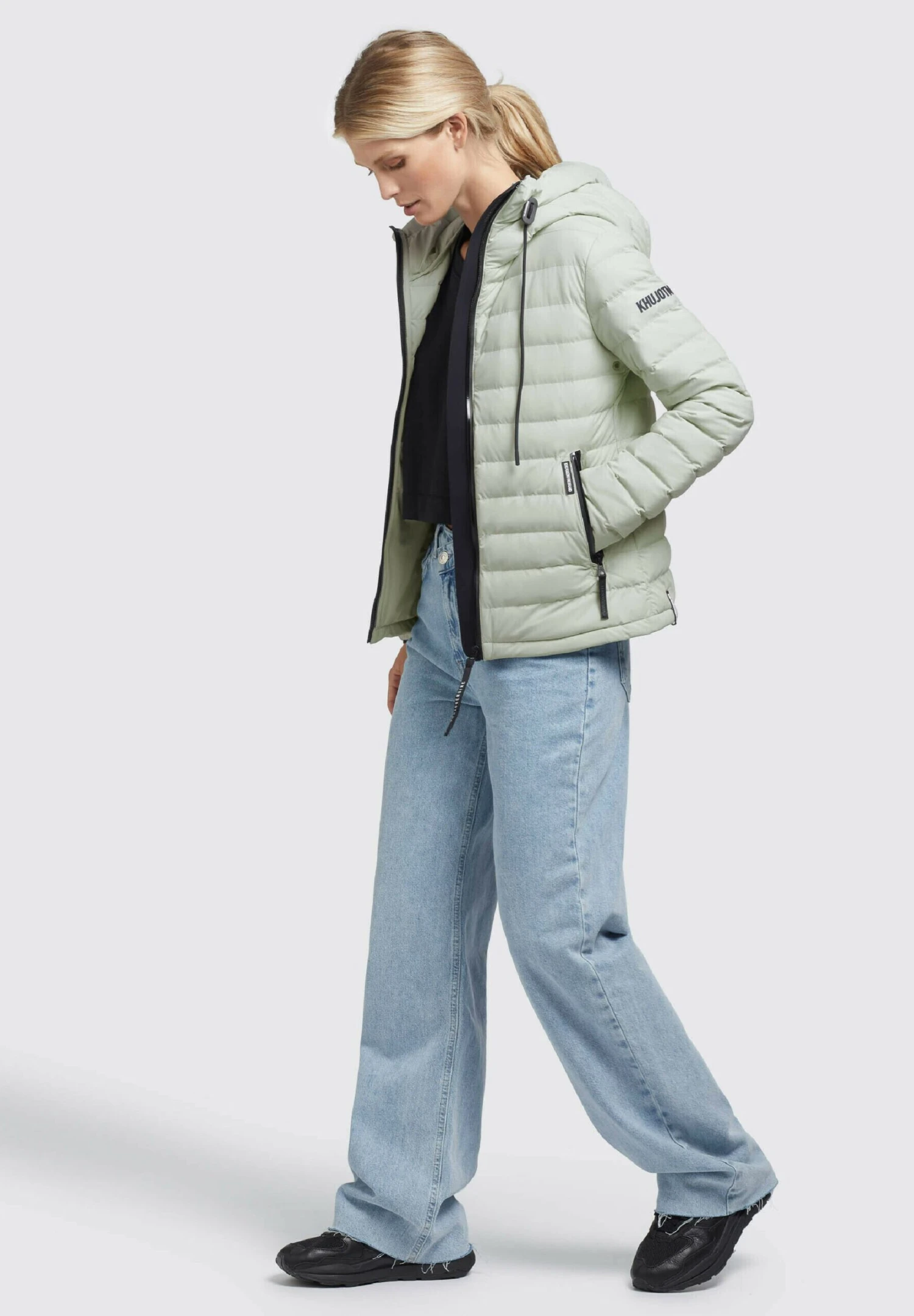 Khujo Lovina Matt - Jas - Blassgrün 4 Khujo Lovina Matt - Jas - Blassgrün - Afbeelding 4