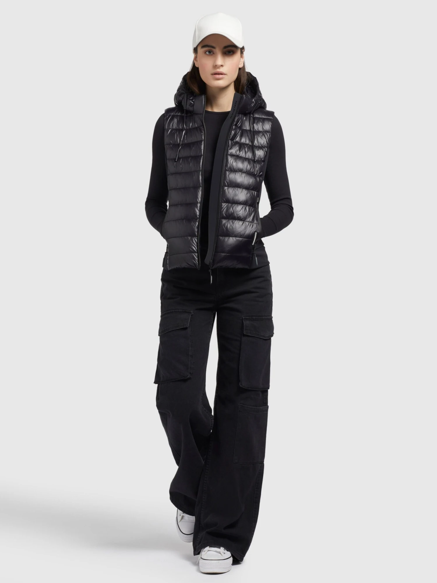 Khujo Bodywarmers Bodywarmer Fabia Dames Zwart 6 Khujo Bodywarmers Bodywarmer Fabia Dames Zwart - Afbeelding 6