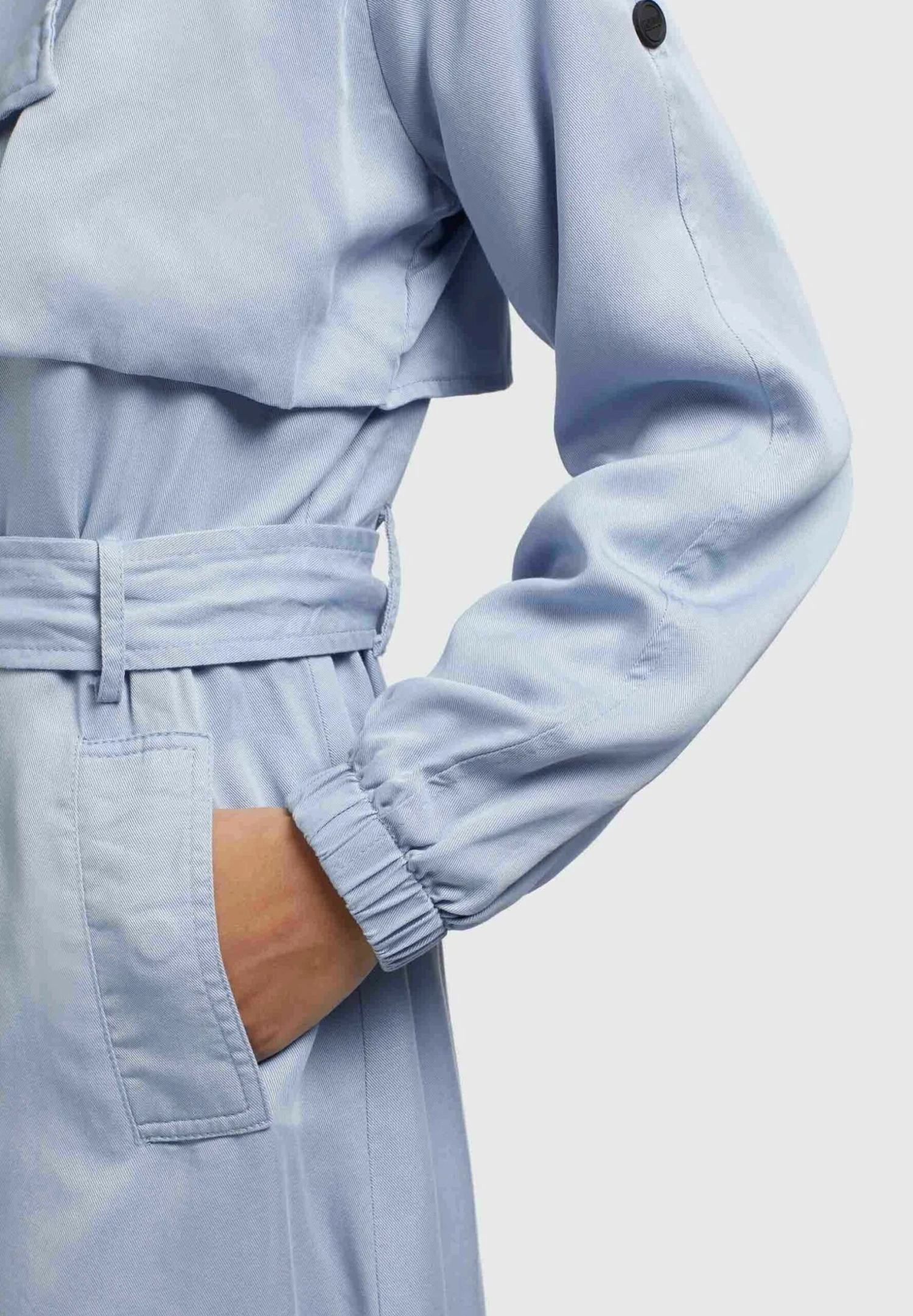 Khujo Garda - Trenchcoat - Blau 6 Khujo Garda - Trenchcoat - Blau - Afbeelding 6