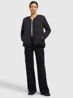 Khujo Tussenjassen Tussenjas ALMA Dames Zwart -Khujo Winkel 97eaadd48d35aa472ad22da61864b73b