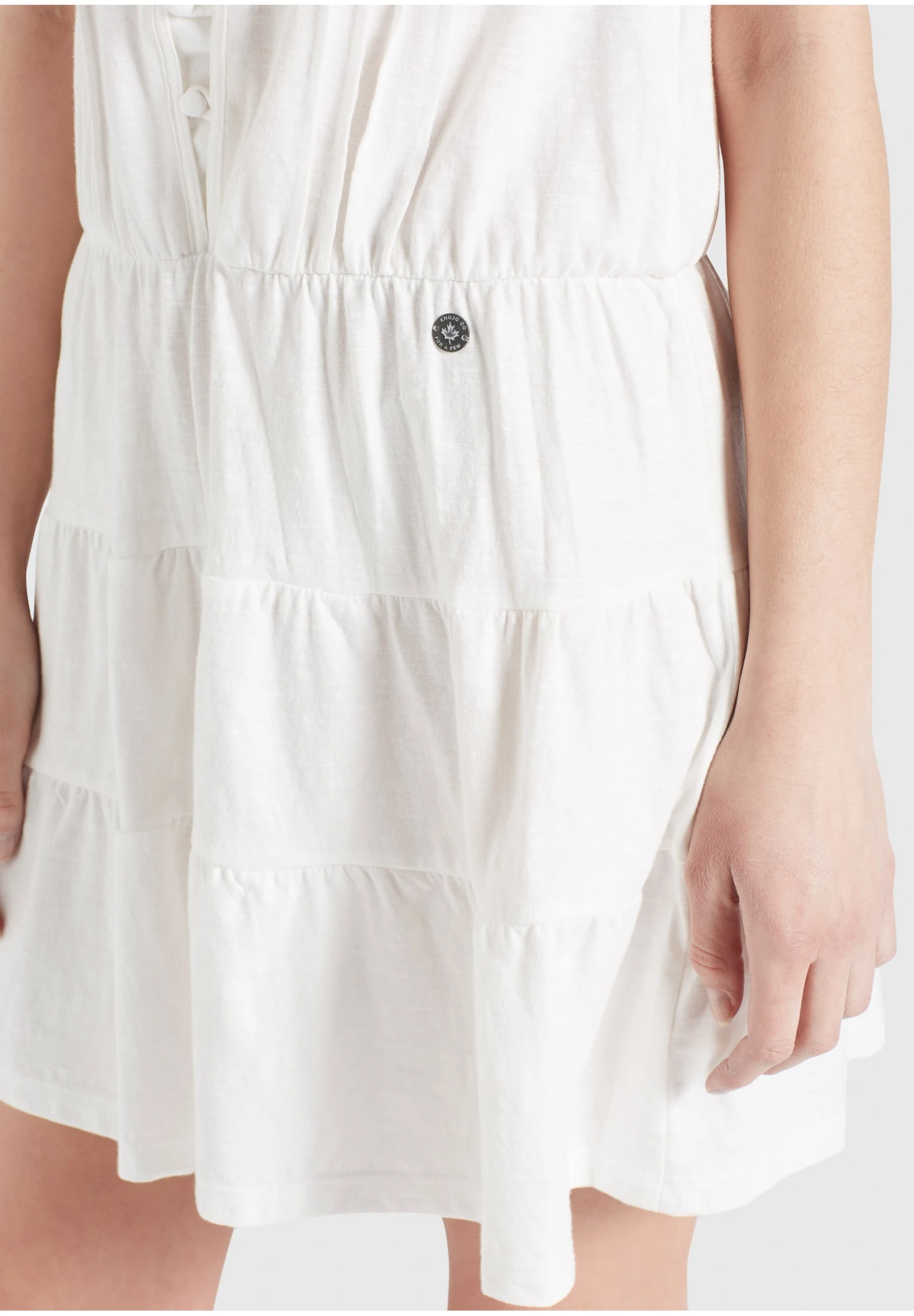 Khujo Kapua - Jurk - Weiß 8 Khujo Kapua - Jurk - Weiß - Afbeelding 8