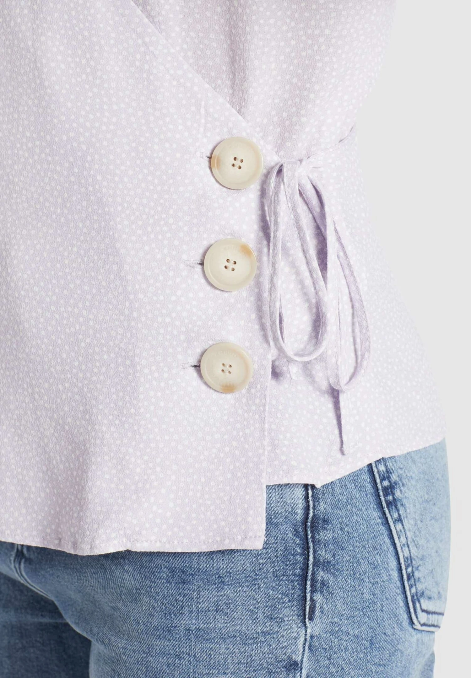 Khujo Blouses Met Korte Mouw Blouse Giovanna Dames Sering 6 Khujo Blouses Met Korte Mouw Blouse Giovanna Dames Sering - Afbeelding 6