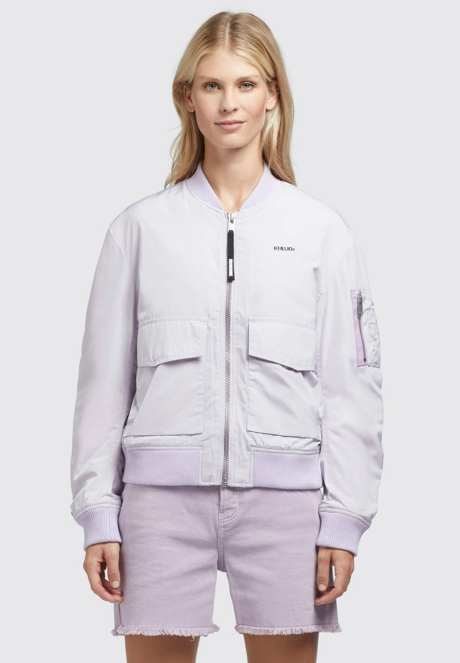 Khujo Nova - Bomberjacks - Flieder Hell 1 Khujo Nova - Bomberjacks - Flieder Hell