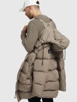 Khujo Outdoor Jassen Functionele Jas Rafi Heren Mokka -Khujo Winkel 991772e148acca66edb1971c399aabca