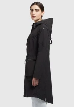 Khujo Levane - Regenjas - Schwarz -Khujo Winkel 9aa2374c6c9b4fce8c4a1b59cb25c91f