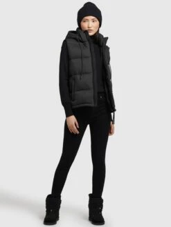 Khujo Bodywarmers Bodywarmer Eden Dames Zwart -Khujo Winkel 9babb3bb71c02a2024f7ad3bde333eaa
