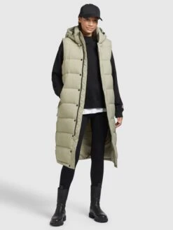 Khujo Bodywarmers Bodywarmer Magneta Dames Pastelgroen -Khujo Winkel 9bc219bf846e24bf3ecb6c8fdc06a810