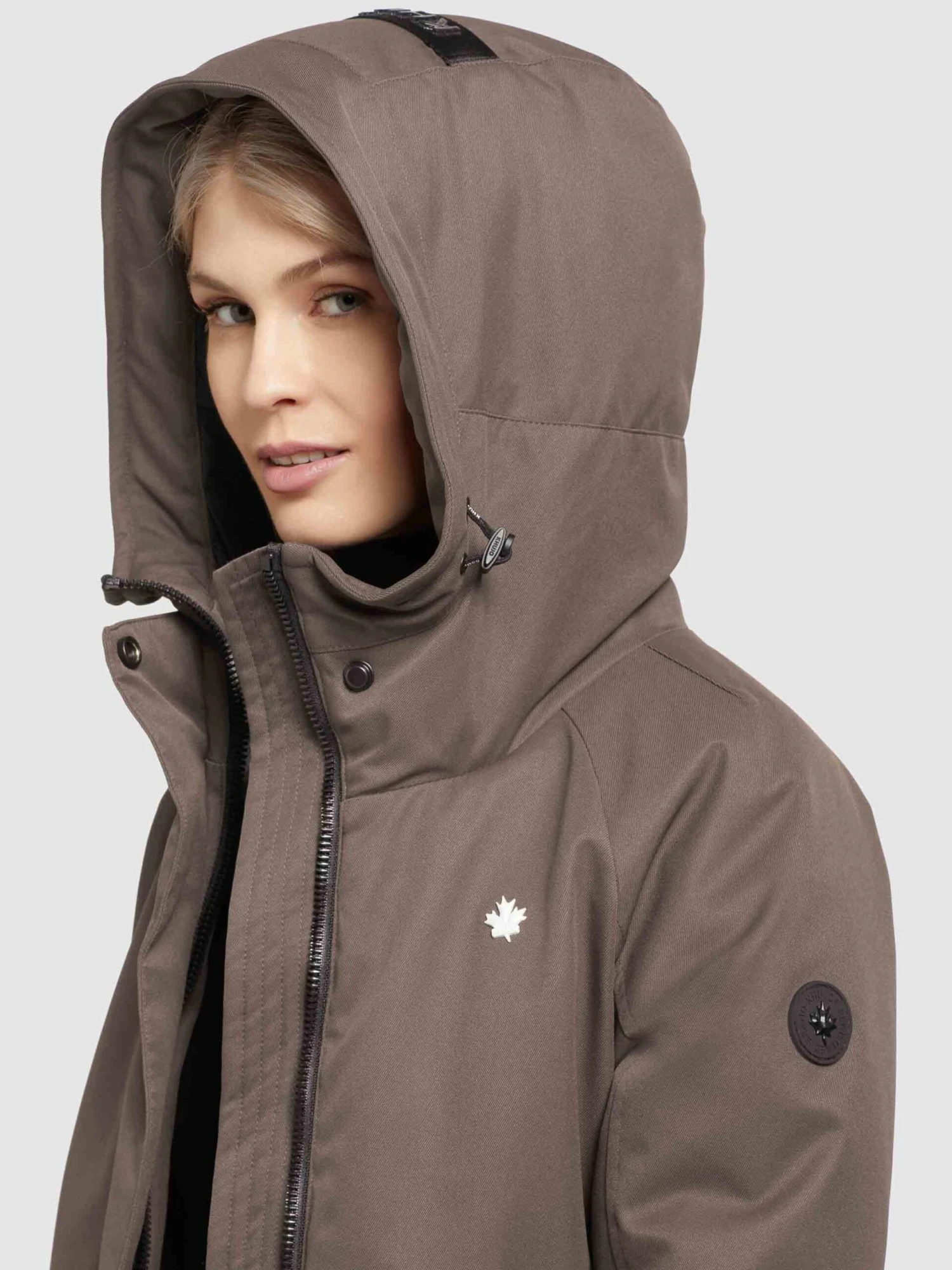 Khujo Parkas Tussenparka LARIA Dames Bruin 7 Khujo Parkas Tussenparka LARIA Dames Bruin - Afbeelding 7