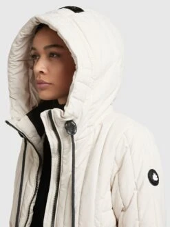 Khujo Tussenjassen Tussenjas Tweety Dames Offwhite -Khujo Winkel 9cffab8bbd73a180aa61fd85a92356fa