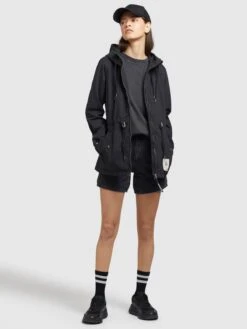 Khujo Tussenjassen Tussenjas SESIA Dames Zwart -Khujo Winkel 9d0b18510acaa5b564d56439819f0f30