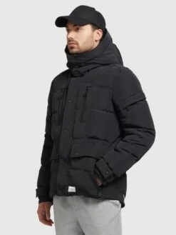 Khujo Winterjassen Winterjas Shinzo Heren Zwart -Khujo Winkel 9e757d7b1609b931f5212ffda2f0cfb8