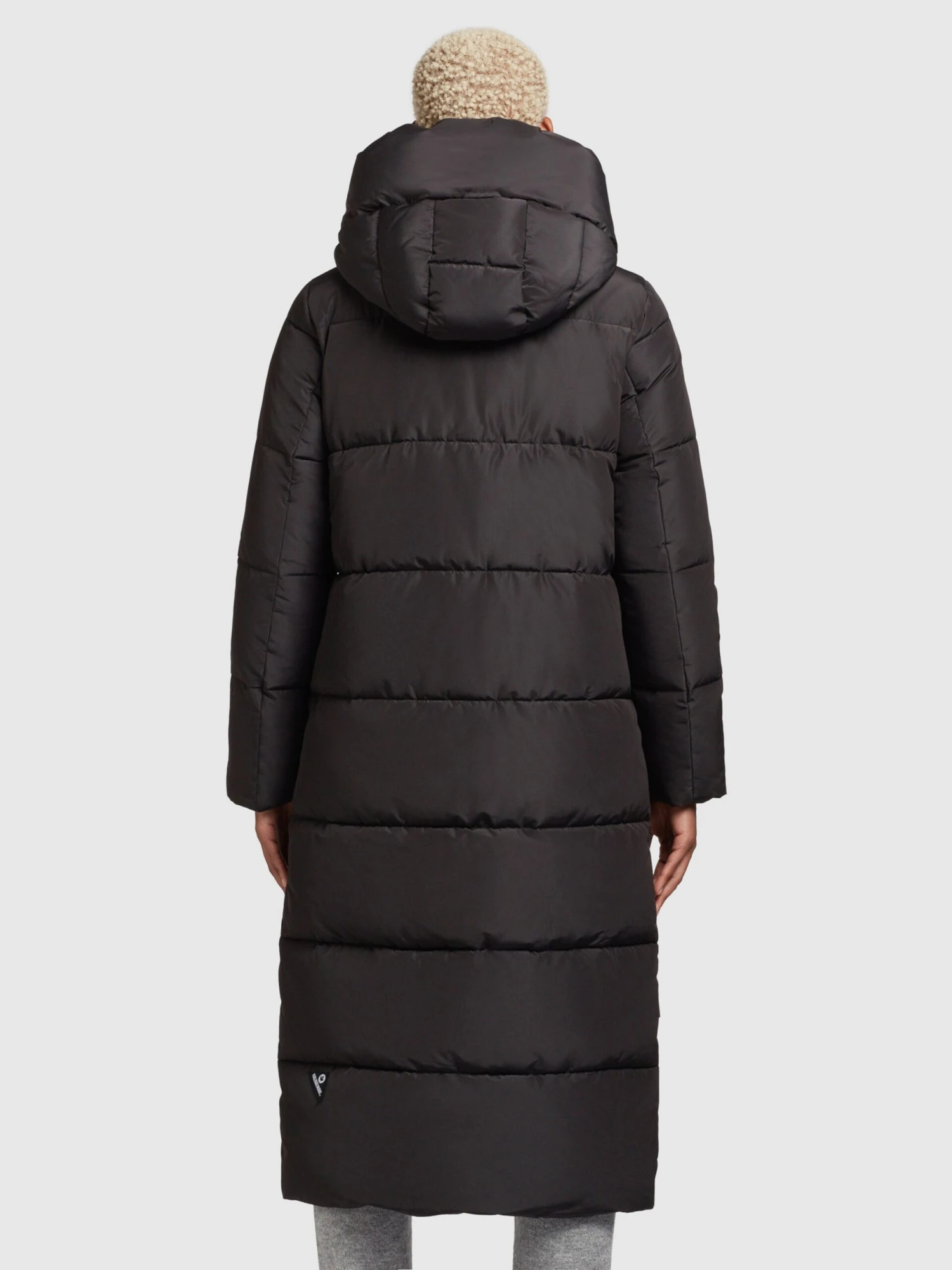 Khujo Wintermantels Wintermantel Soulani Dames Zwart 4 Khujo Wintermantels Wintermantel Soulani Dames Zwart - Afbeelding 4