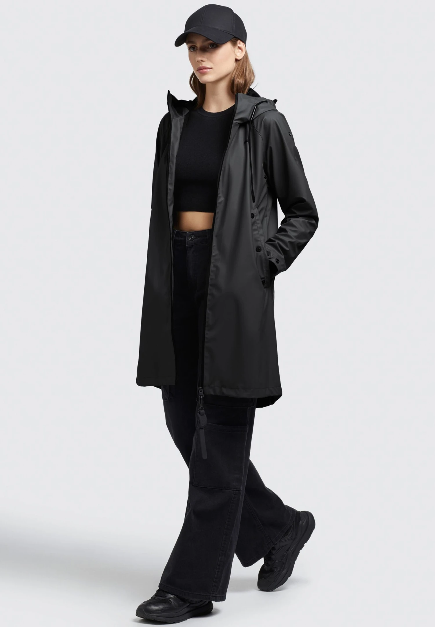 Khujo Fanka - Parka - Schwarz 2 Khujo Fanka - Parka - Schwarz - Afbeelding 2