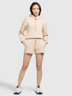 Khujo Shorts Regular Broek Dames Abrikoos -Khujo Winkel 9fddb1827f031d27a3d4b0820ce9f79f