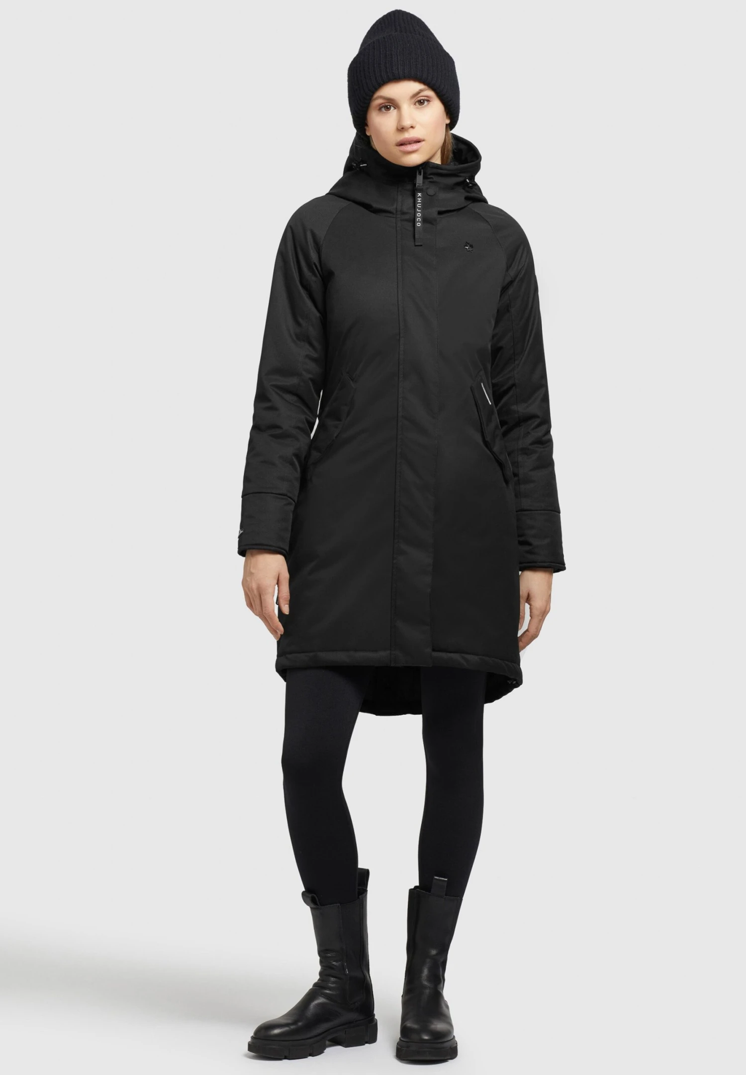 Khujo Laria - Winterjas - Schwarz 2 Khujo Laria - Winterjas - Schwarz - Afbeelding 2