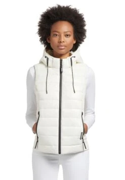 Khujo Fabia Shiny - Bodywarmer - Weiß -Khujo Winkel a169614feb054ce9a878998eb5db2684