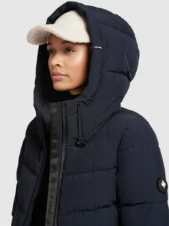 Khujo Winterjassen Winterjas Fames Dames Navy -Khujo Winkel a2289620f70ba0f58b240573b3ddf24e