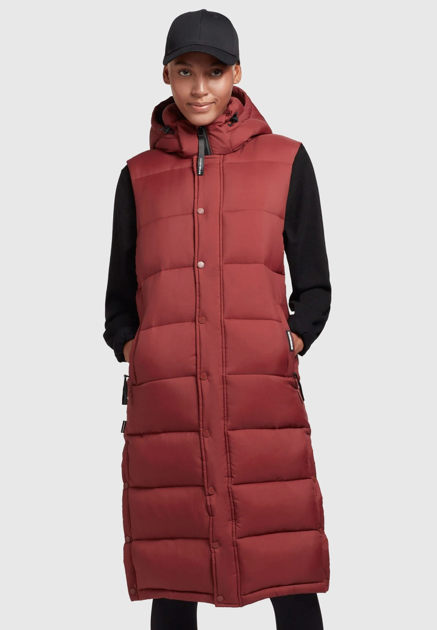 Khujo Magneta Matt - Bodywarmer - Rostrot 1 Khujo Magneta Matt - Bodywarmer - Rostrot