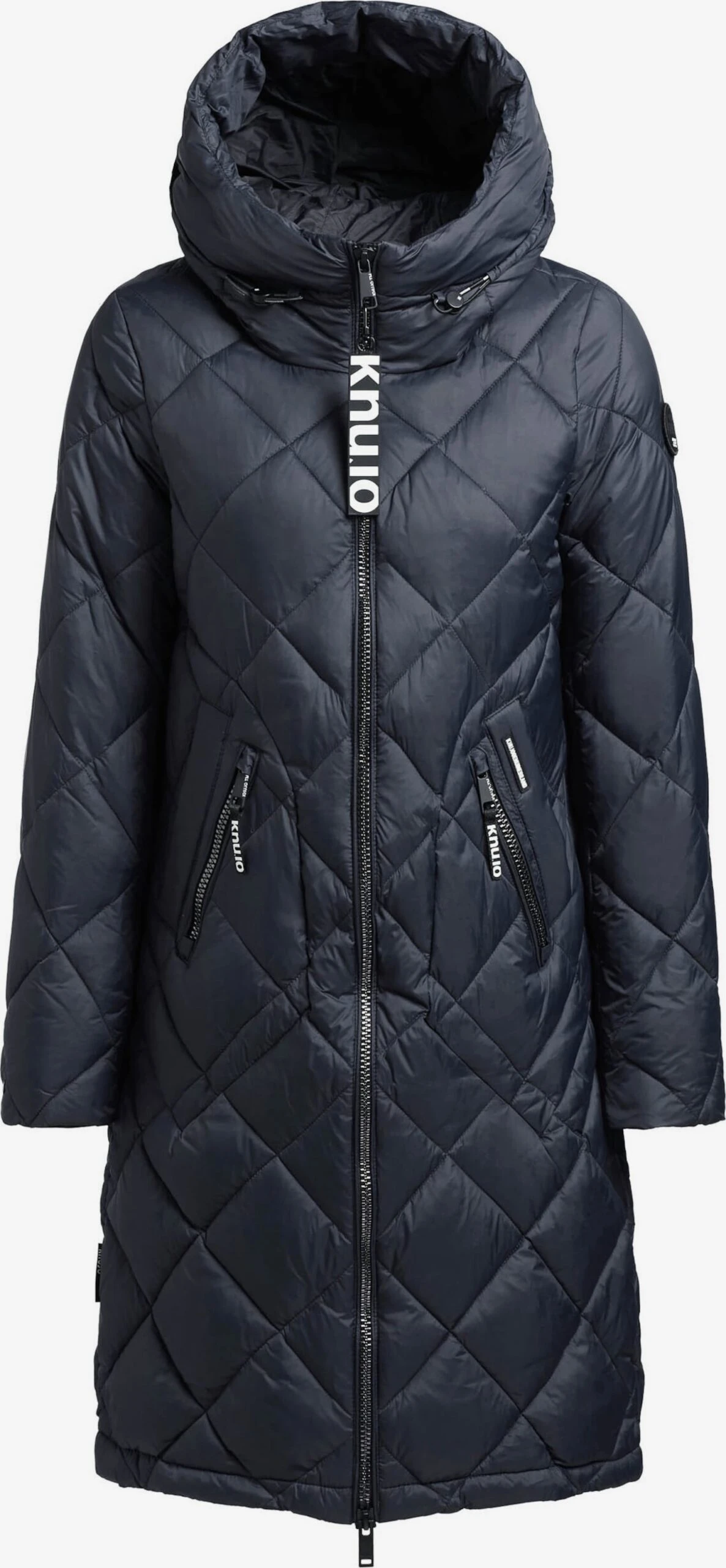 Khujo Tussenmantels Tussenmantel Zarita Dames Donkerblauw 1 Khujo Tussenmantels Tussenmantel Zarita Dames Donkerblauw