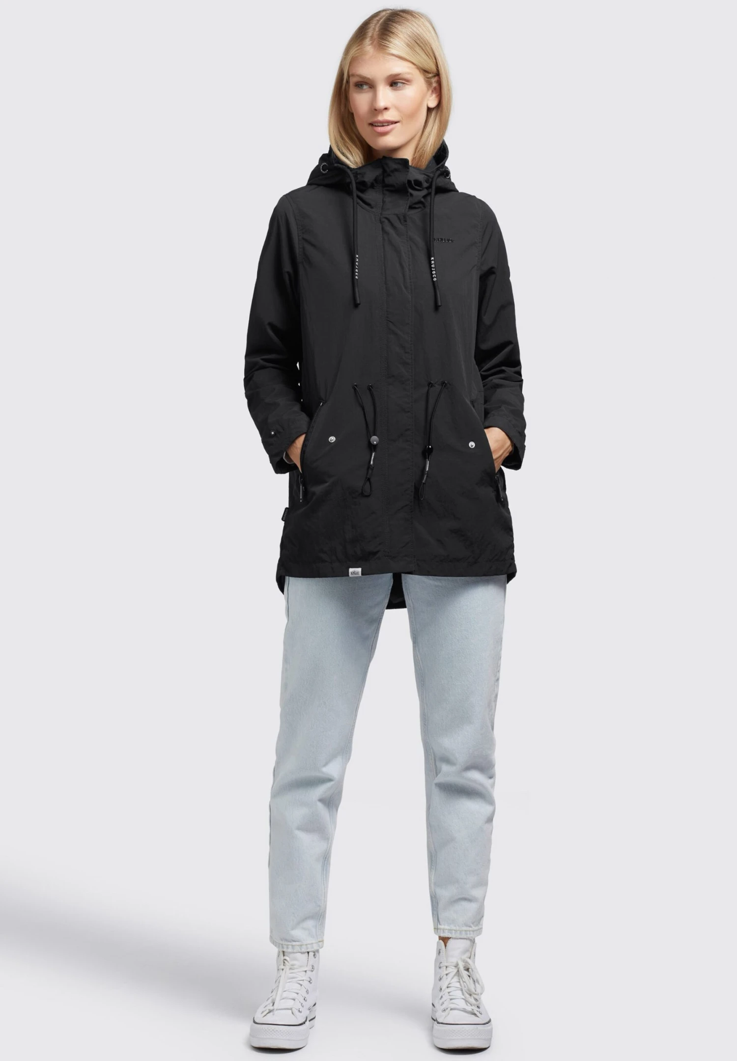 Khujo Caima2 - Parka - Schwarz 2 Khujo Caima2 - Parka - Schwarz - Afbeelding 2