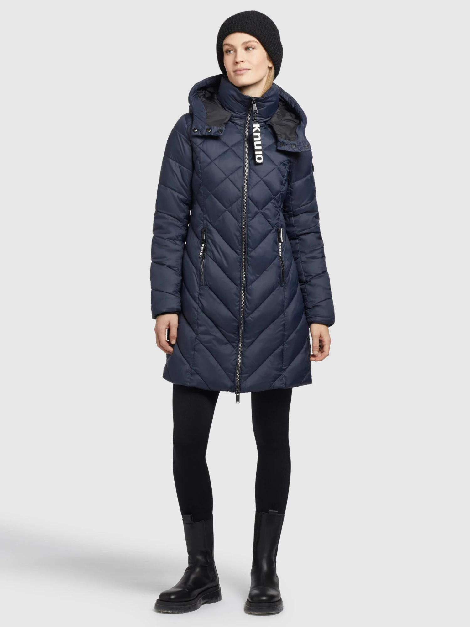 Khujo Tussenmantels Tussenmantel Aneth Dames Navy 6 Khujo Tussenmantels Tussenmantel Aneth Dames Navy - Afbeelding 6