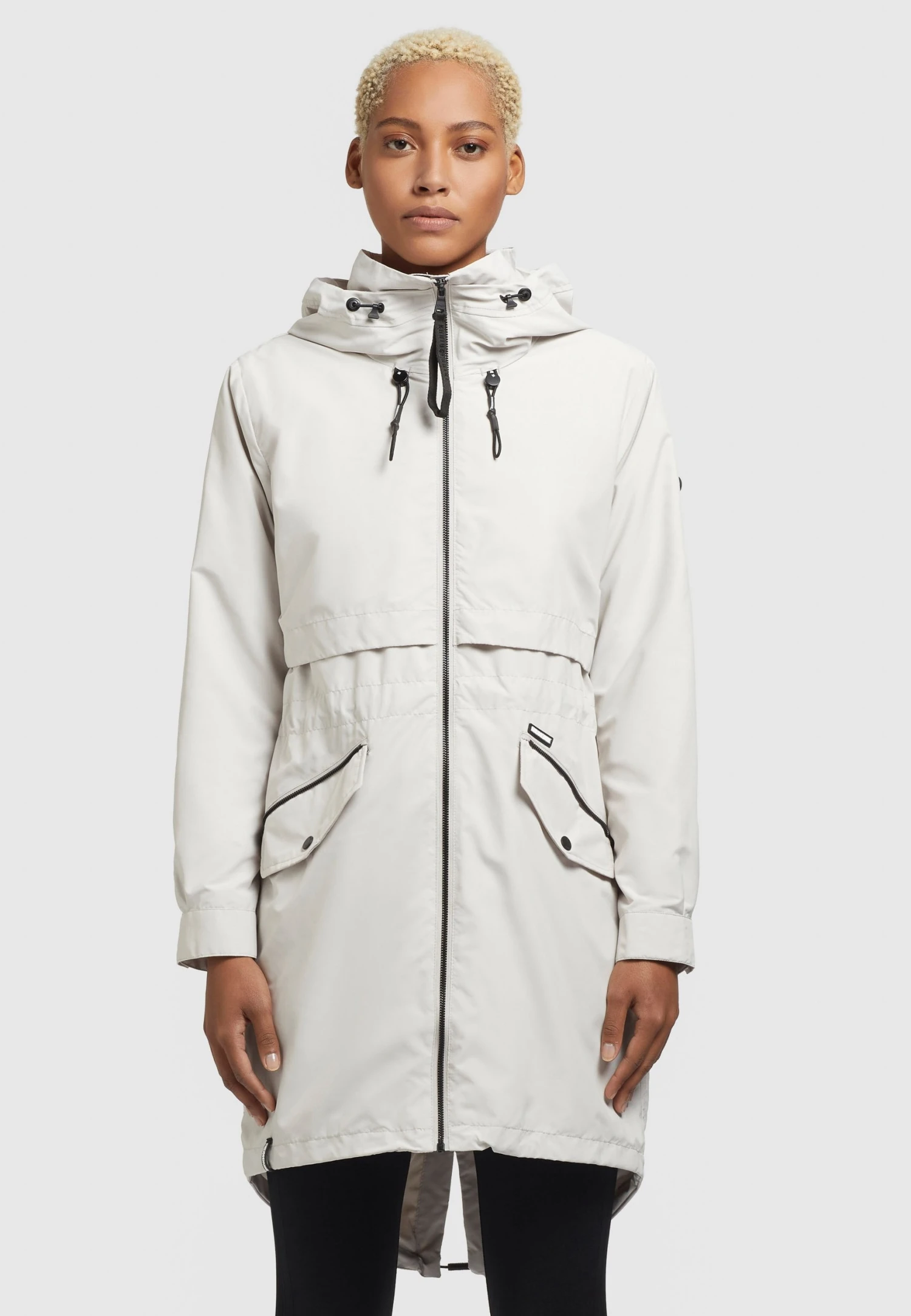 Khujo Ariana - Parka - Hellgrau 1 Khujo Ariana - Parka - Hellgrau