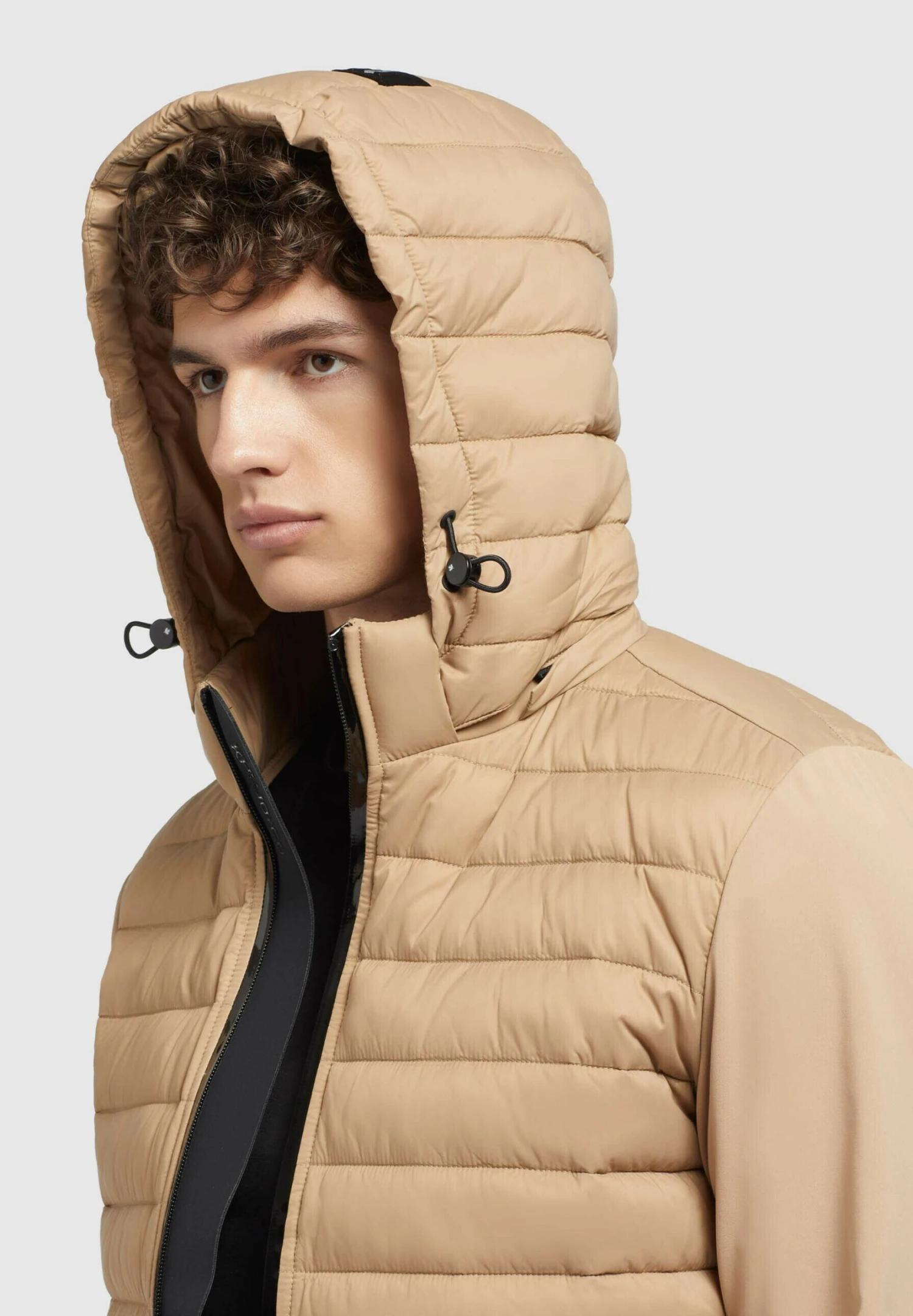 Khujo Bolt Matt - Jas - Beige 5 Khujo Bolt Matt - Jas - Beige - Afbeelding 5