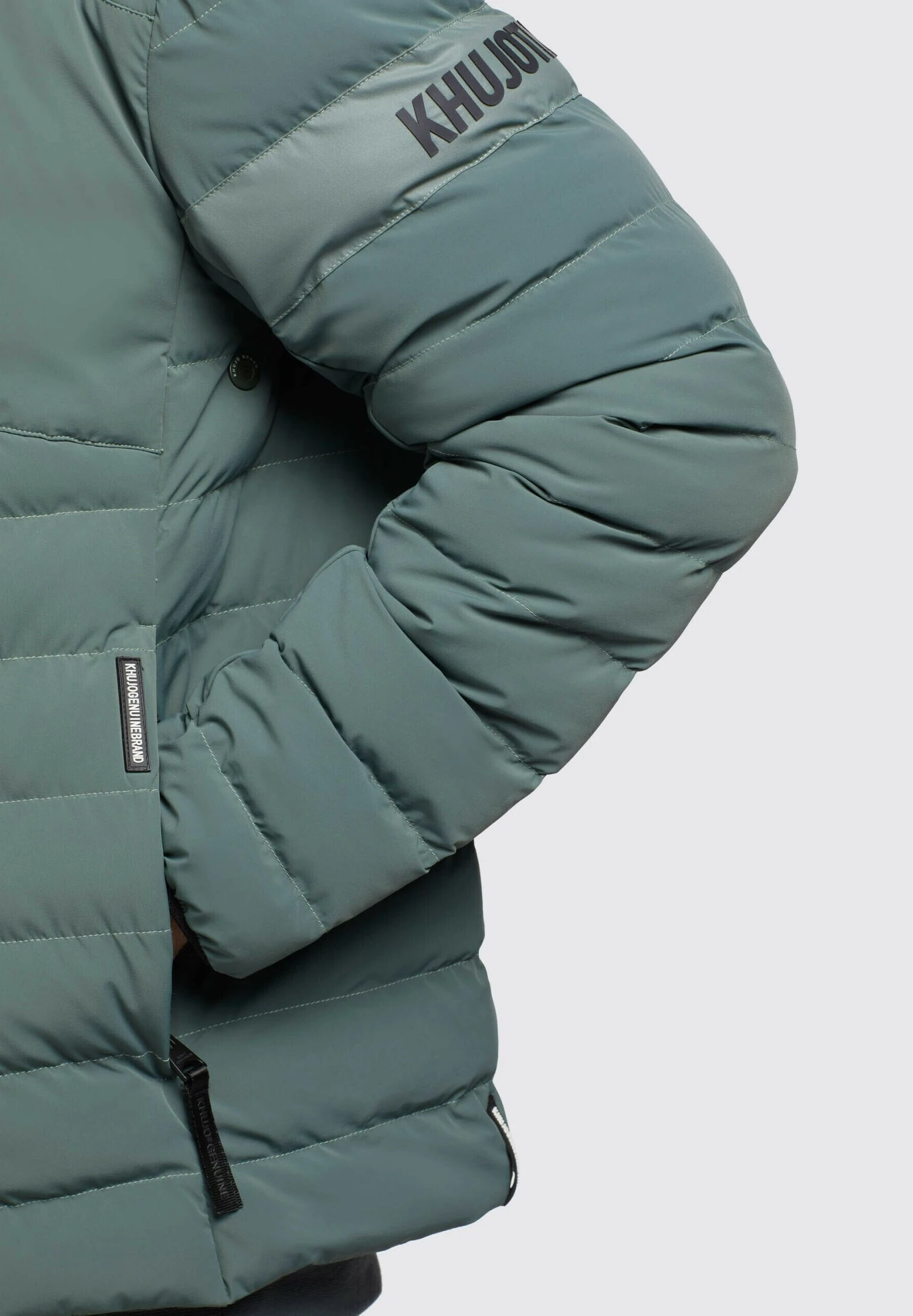 Khujo Percy Matt - Winterjas - Türkis 6 Khujo Percy Matt - Winterjas - Türkis - Afbeelding 6
