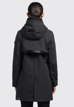 Khujo Izaf - Regenjas - Schwarz -Khujo Winkel ad26ed270223426ca9025f419c527406