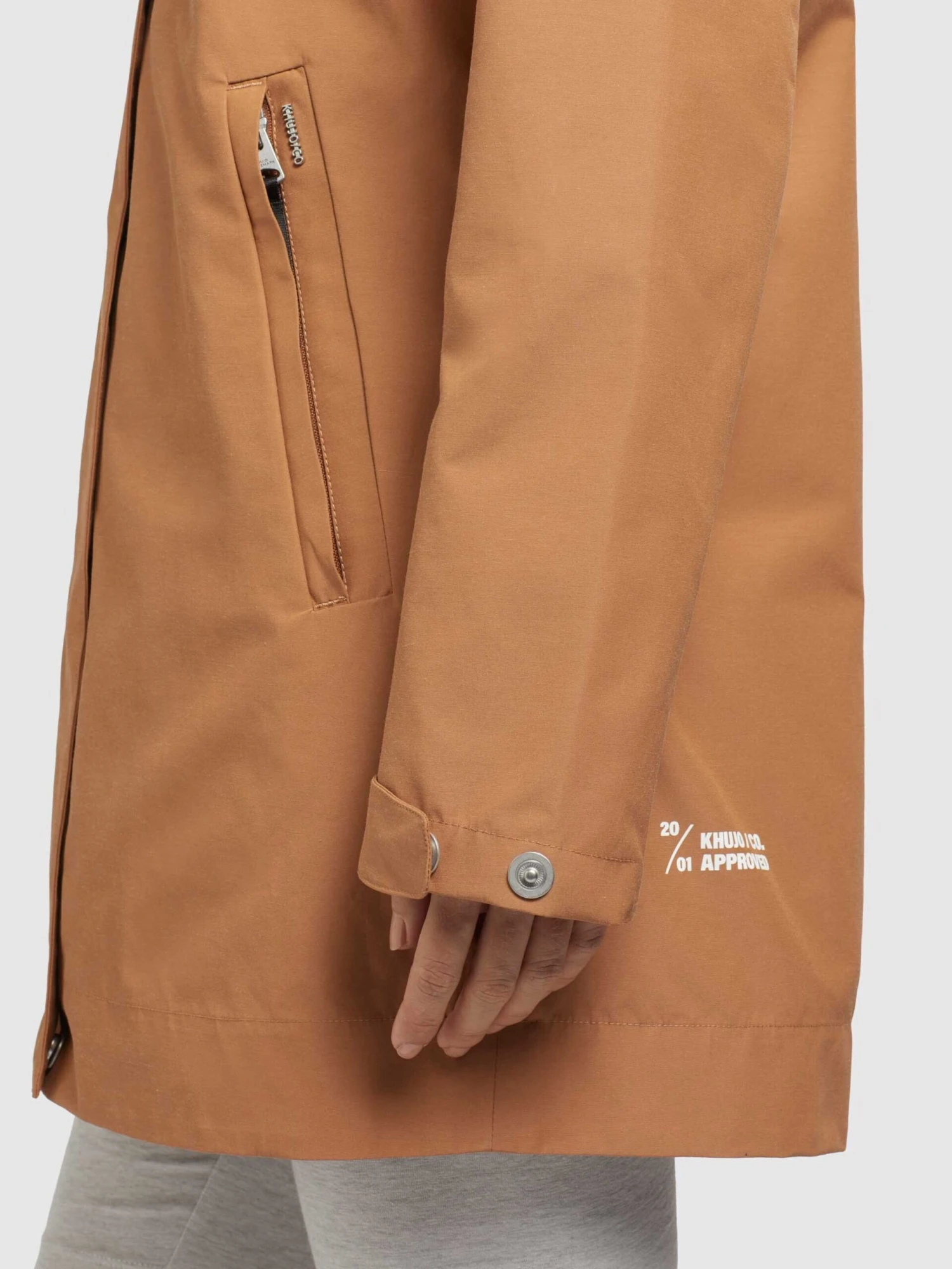 Khujo Tussenmantels Tussenmantel Artisa Dames Beige 8 Khujo Tussenmantels Tussenmantel Artisa Dames Beige - Afbeelding 8