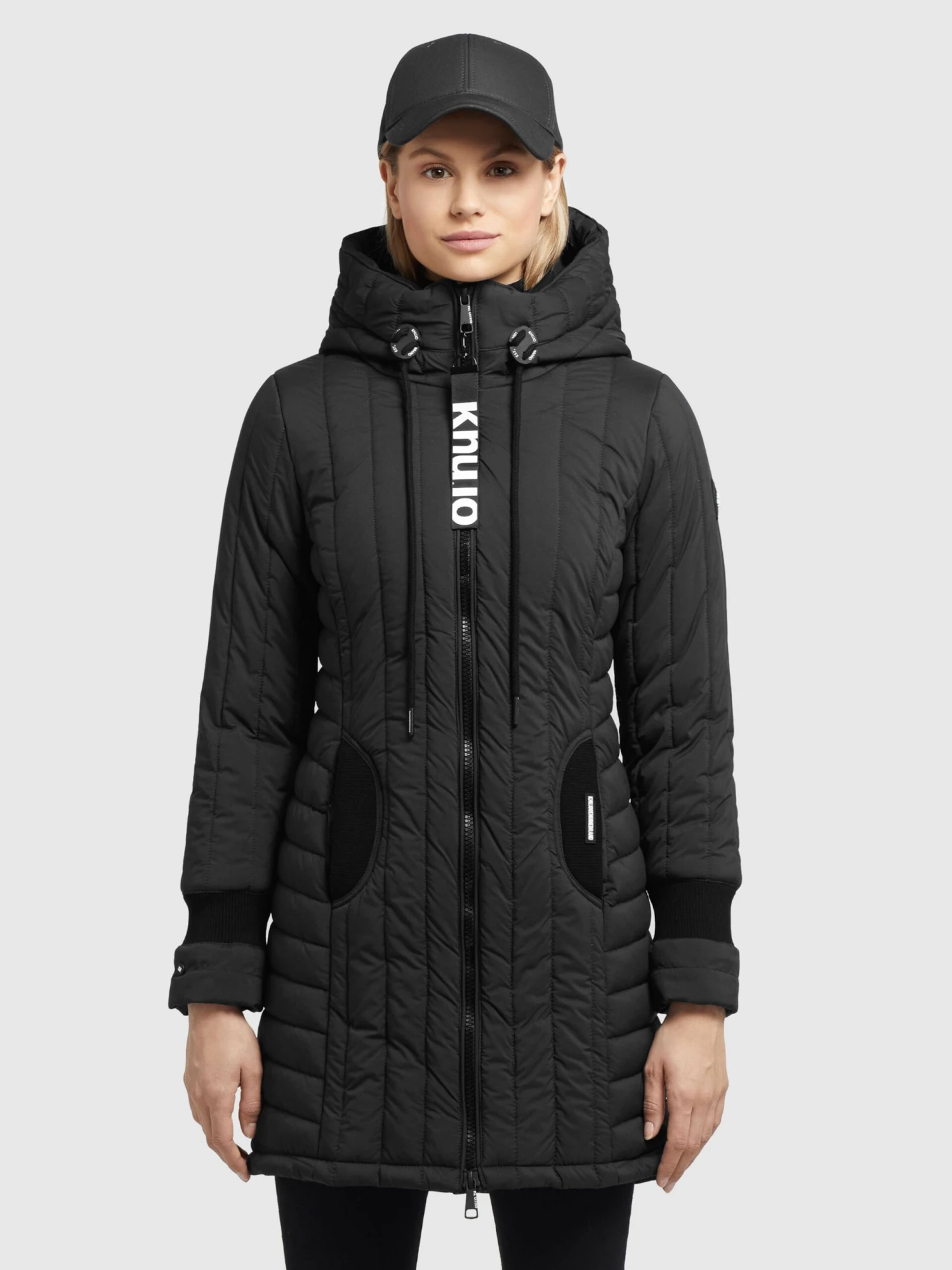 Khujo Winterjassen Winterjas Jerry Dames Zwart 2 Khujo Winterjassen Winterjas Jerry Dames Zwart - Afbeelding 2