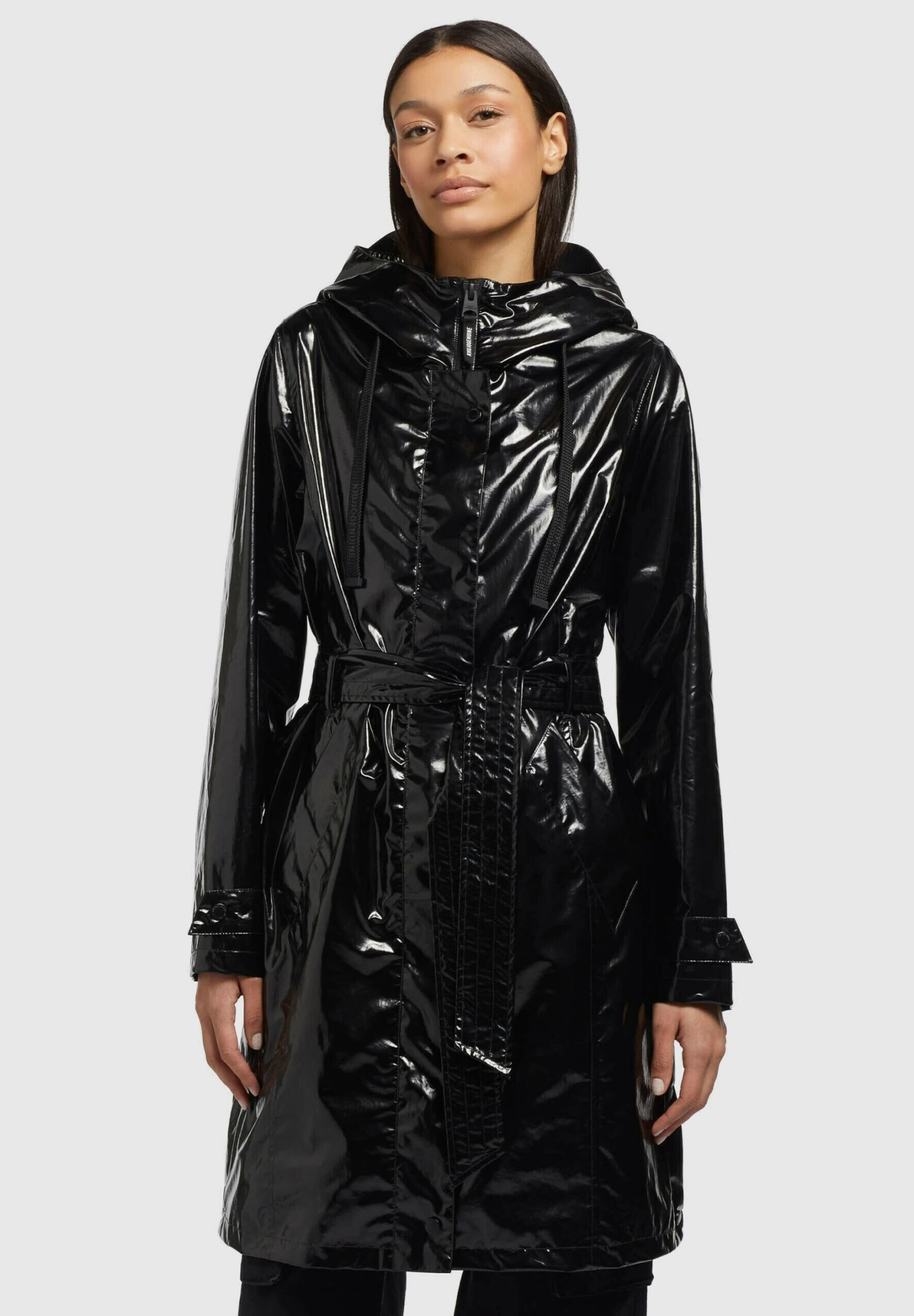 Khujo Alecia - Trenchcoat - Schwarz 1 Khujo Alecia - Trenchcoat - Schwarz