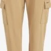 Khujo Sweatpants Tapered Cargobroek Staci Dames Beige