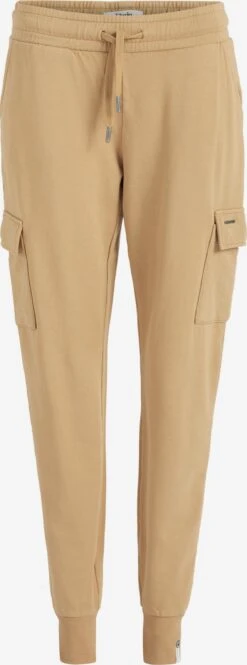 Khujo Sweatpants Tapered Cargobroek Staci Dames Beige